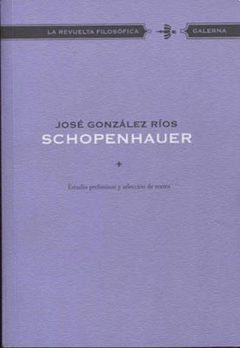Schopenhauer - José González Ríos