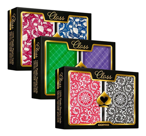 Set De Naipes Mazo Profesional Copag Class Bridge