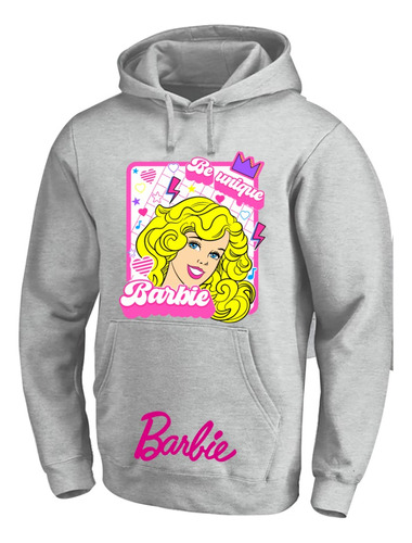 Sudadera Barbie Clasica De Los 80s