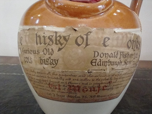 Imagen 2 de 10 de Antigua Botella De Whisky Ye Monks