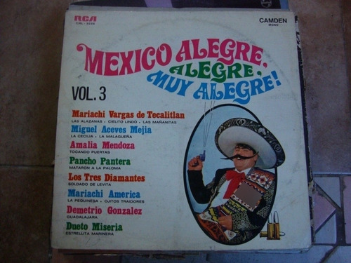Portada Mexico Alegre Muy Alegre Volumen 3 P1