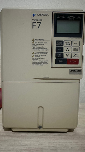Inversor Yaskawa Cimr-f7u-4011, 15cv, 380v/440v, 24a 1khz (Usado)