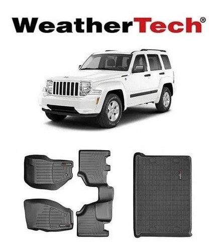 Alfombras Weathertech Jeep Liberty Kk 2008 A 2014