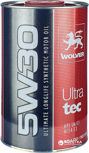 Wolver 5w-30 Sintetico 1 Litro