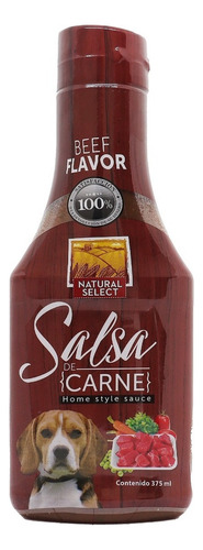 Salsa Perro Natural Select Sabor A Carne 375 Ml