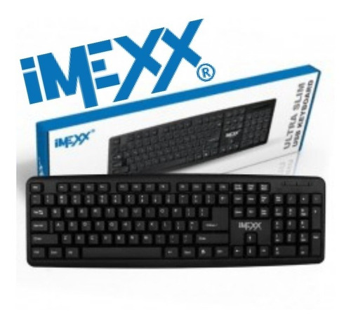 Teclado Usb Ultra Delgado Imexx En Español