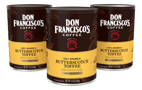 Don Francisco's Coffee Butterscotch Toffee Flavored; Sabor D