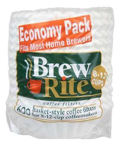 Filtros Para Cafe 600 Unidades Brew Rite Coffee Filters