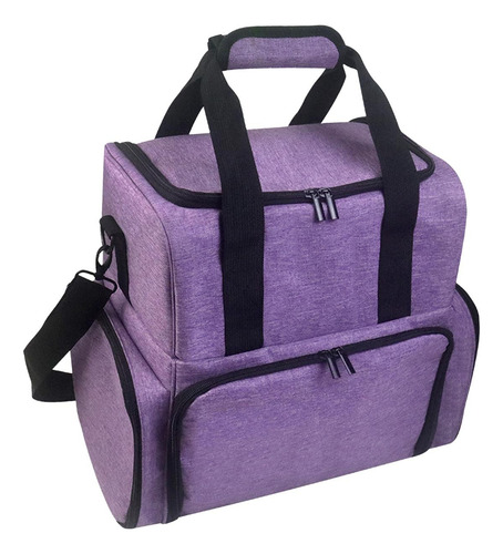 Bolsa De Almacenamiento De Esmalte De Uñas De Doble Capa