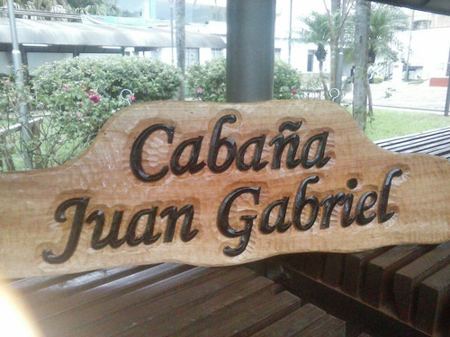Imagen 3 de 9 de Carteles Tallados Diseños Unico Y Personales Diseñoraul