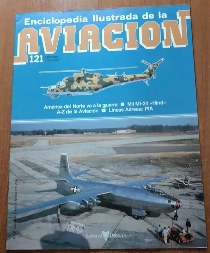 Revista Enciclopedia Ilustrada De La Aviacion N°121