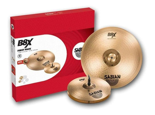 Jgo. De Platillos 13/16  Pack Sabian B8x 45001x