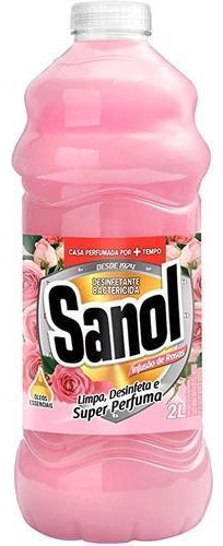 Desinfetante Sanol Intenso 2l Rosas