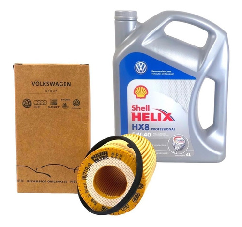 Filtro Aceite Vento Original Y 4 Lt Shell Sintetico