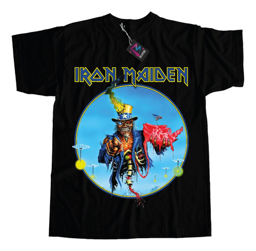 Remera Iron Maiden Banda Dtf Calidad Premium