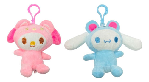 Llavero Peluche My Melody Cinnamoroll Combo X2 Sanrio Kawaii