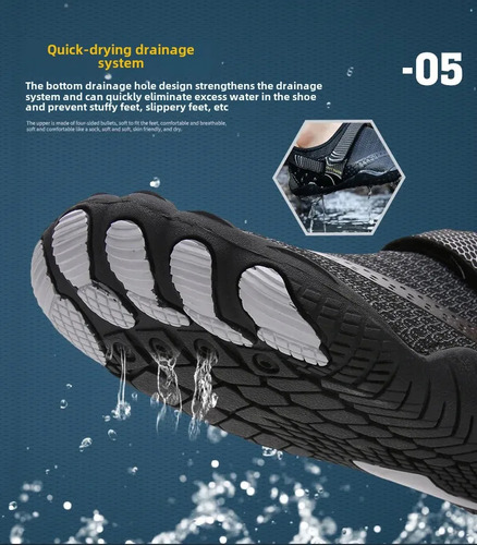 Zapatos Acuáticos De Fondo Blando Para Hombre Y Mujer, Playa, Natación Y Buceo
