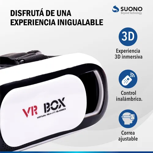 Lentes De Realidad Virtual Para Celular 3D VR Compatible Con Iphone Y  Android