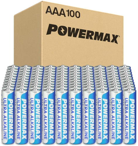 100 Baterías Aaa Recuento Ultra Larga Duración De La ...