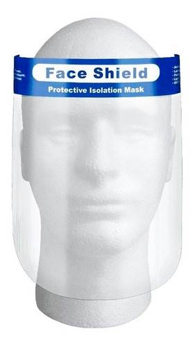 Escudo Facial Protector Mica Completa Transparente