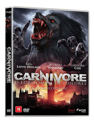 Carnivore - O Lobisomem De Londres - Dvd - Ben Loyd-holmes