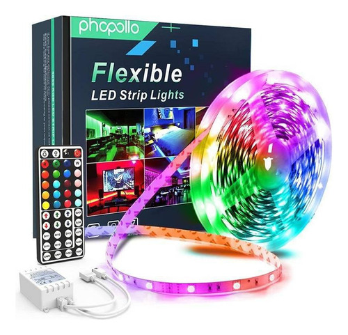 Phopollo Flexible Led Strip Lights 32,8 Ft