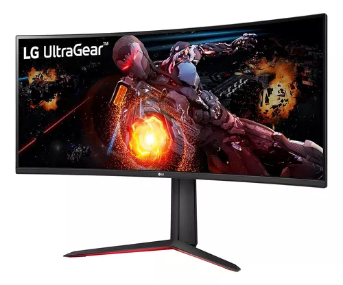 LG Ultragear Qhd Monitor Gaming Curvo De 34 Pulgadas 34gp63a