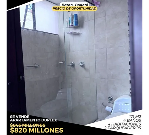Venta Apartamento Duplex Batan Bogota Ubicación Privilegiada