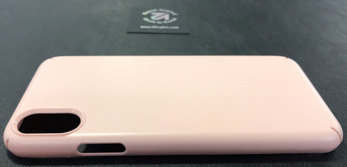 Imagen 6 de 8 de Funda Ringke iPhone X Slim Blanco/rosa (eco Package)