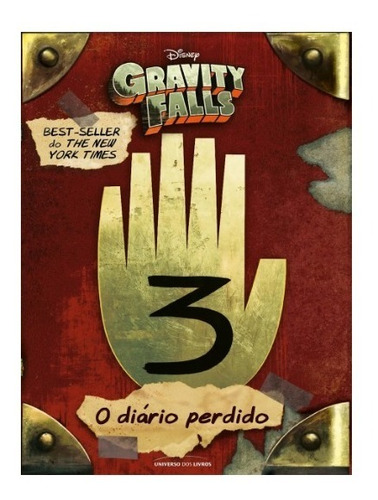 Livro O Diário Perdido De Gravity Falls - Capa Dura