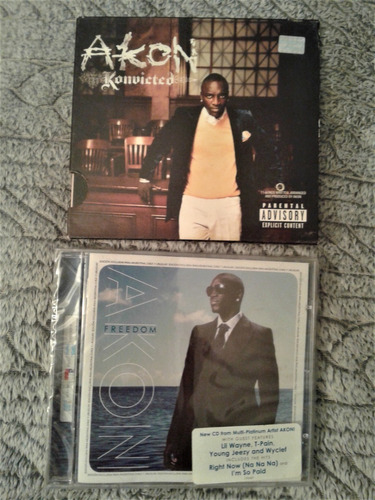 Akon - Combo X 2 Cds - Originales - Impecables