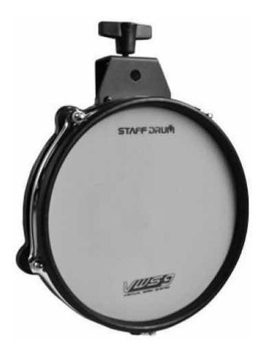 Pad Caixa Dual Zone Staff Drums Pvs 9 Mesh Novo