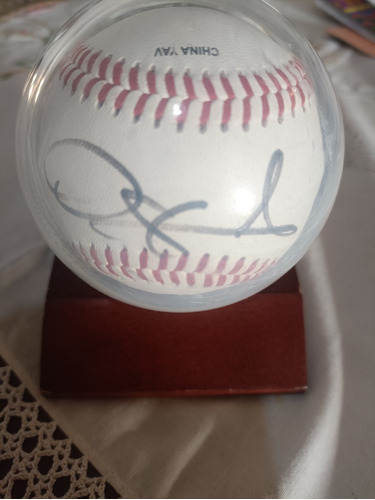 Pelota De Béisbol Firmada Por Freddy García 