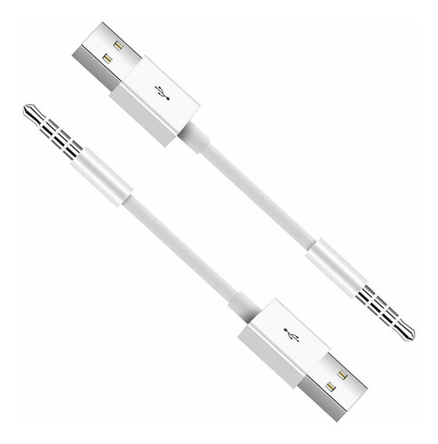 Cable Para iPod Shuffle  2 Unidades  Conector Jack De 0.138 