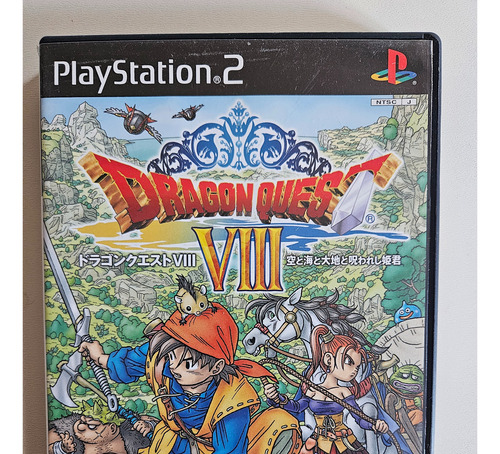 Jogo Dragon Quest Viii Ps2 Original Japonês Midia Física (Usado)