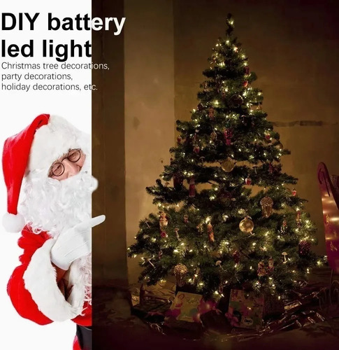 Cortina Decorativa Control Remoto De Luz Led 8 Modos