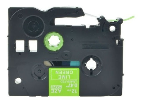 Imagen 4 de 5 de 8pk Tze-mqg35 Blanco En La Cinta De La Etiqueta Verde De Cal