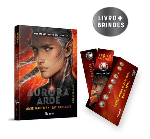 Aurora Arde, De Amie; Kristoff, Jay. Editora Fábrica231, Capa Mole Em Português