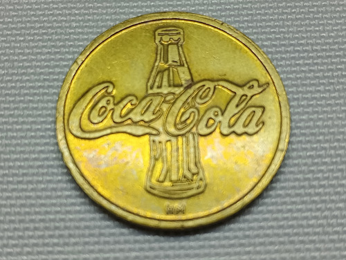 Ficha Moneda Coca Cola Para Tu Refresco Con Esta Maquina 80' (Usado)