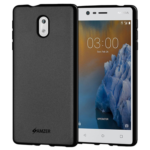 Case Celular Nokia 3 Case, Amzer Pudding Tpu Slim Fit Ca