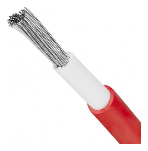 20 Metros Cabo Pro Solar Fv 6mm 1kv (1,8kvcc) Vermelho