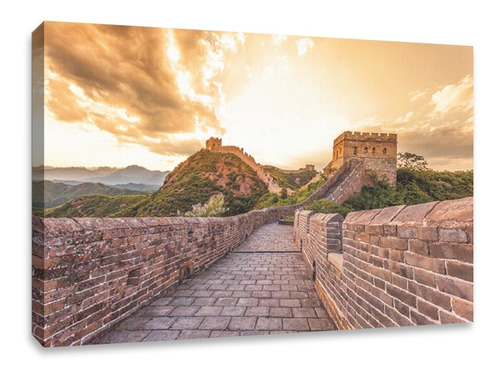 Cuadro Decorativo Canvas Foto Gran Muralla China 120x80 Cm