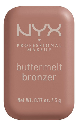 Bronceador Cremoso, Buttermelt Bronzer, Nyx Cosmetics Tono del maquillaje Deserve Butta