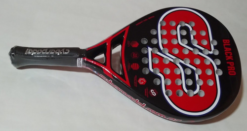 Cyberpadel Black Pro - Núcleo De Eva Soft - Aro De Carbono