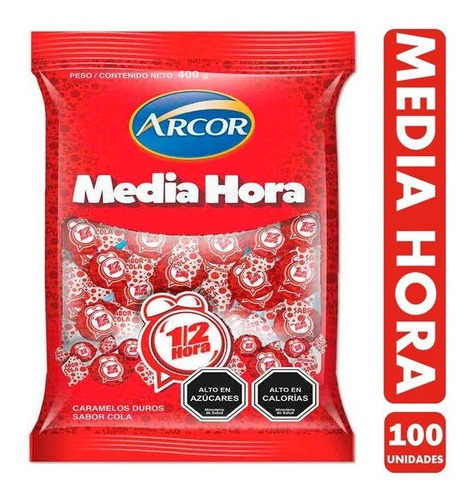 Caramelo Media Hora (bolsa Con 100 Unidades)