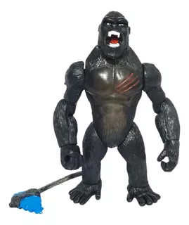 Figura Juguete Gorila King Kong Negro Vs Godzilla 20cm