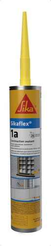 Sika Sellador Elástico Poliuretano Sikaflex 1a 300 Ml Color Gris