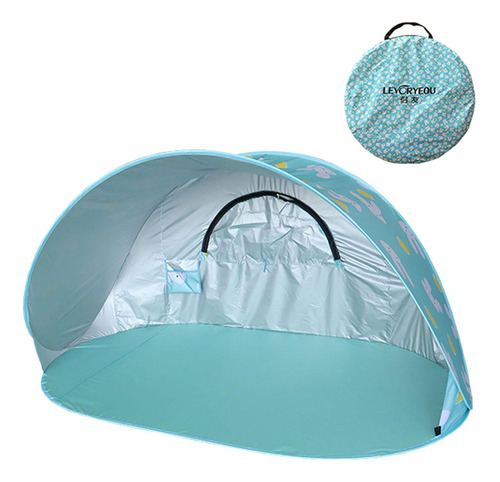 Sun Shelter Tent Automatic Instant Up Sunshade Conejo Azul