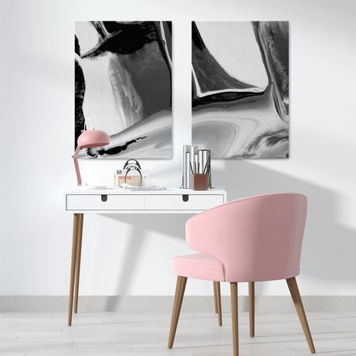 Set De Cuadros Para Decorar Una Sala Modernos 2pz De 60x40cm