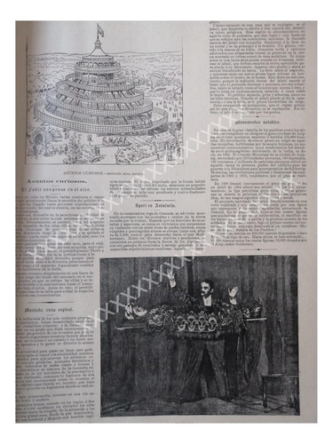 Nota De Prensa 1896 Montaña Rusa En Espiral. Etc